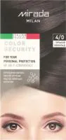 Краска для волос MIRADA Color security стойкая 112мл Тон: 4.0 Горький шоколад