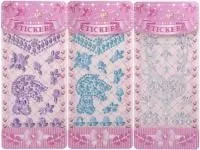 Набор для творчества ALINGAR Наклейка Стразы Rabbit&Hearts 9х16см акрил