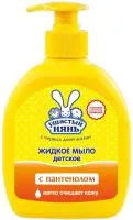 Мыло жидкое УШАСТЫЙ НЯНЬ 300мл с пантенолом