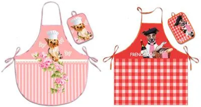 Кухонный набор: фартук и прихватка 