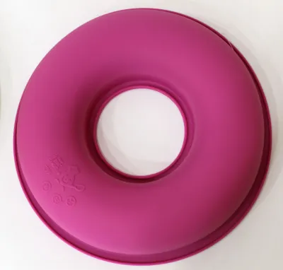 Форма силиконовая для кексов 25,5х25,5х4см (RKD-037P розовый)