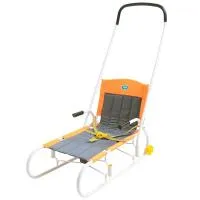 Санки дет. Ветерок-4 складные с колесом 