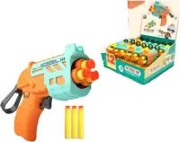 Игрушка Пистолет стреляющий мягкими пулями 30,5х27х13см
