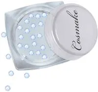 Декор для ногтей COSMAKE Стразы стеклянные 1.5мм в банке 25шт в ассортименте