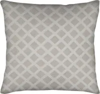 подушка декоративная 45х45см односторонняя ромб бархат цвет бежевый