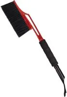 Щетка Spin&Clean Techno для авто 58см со скребком, signal red