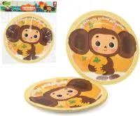 Тарелки бумажные Чудо Праздник 6шт, d 23см Чебурашка