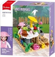 Конструктор Ботанический сад 72 детали Размер: 12х6,2х12см