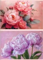 Альбом для рисования 24л А4 BG Пионы