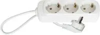 Удлинитель сетевой Спутник 3 гнезда 5м 10А с заземлением