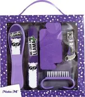 Педикюрный набор Лама 5пр клипсер, щеточка, терка, пилка, разделитель д/пальцев 2шт