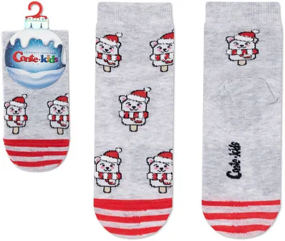 Носки детские CK NEW YEAR (р.16-18 светло-серый 951)