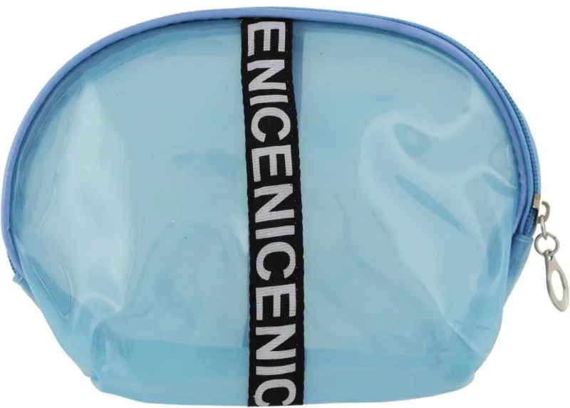 Косметичка-ракушка LADYMIX силикон (голубой)