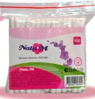 Ватные палочки NataM 100шт пакет