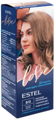 Краска для волос ESTEL Love (крем) (8/0 Светло-русый)