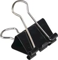 Зажимы для бумаг 41мм 1шт WORKMATE черный