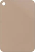 доска разделочная helsinki l 350х250х2мм прямоугольная гибкая, шоколадный мокко