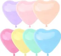 Шар воздушный 10" ДонБ Сердце Макарунс