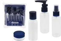 Дорожный набор флаконов с органайзером 5 предметов