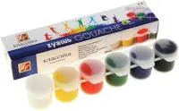 Гуашь 6цв 20мл ЛУЧ Классика