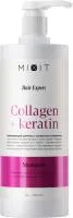 Шампунь для волос MIXIT Hair Expert 1000мл ламинирующий с кератином Collagen&Keratin