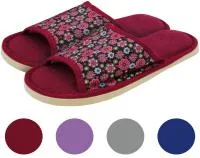 Тапочки женские открытые, махра, р.40-41