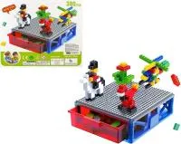 Конструктор 300 элементов 22,4х24,5х14,8 см.