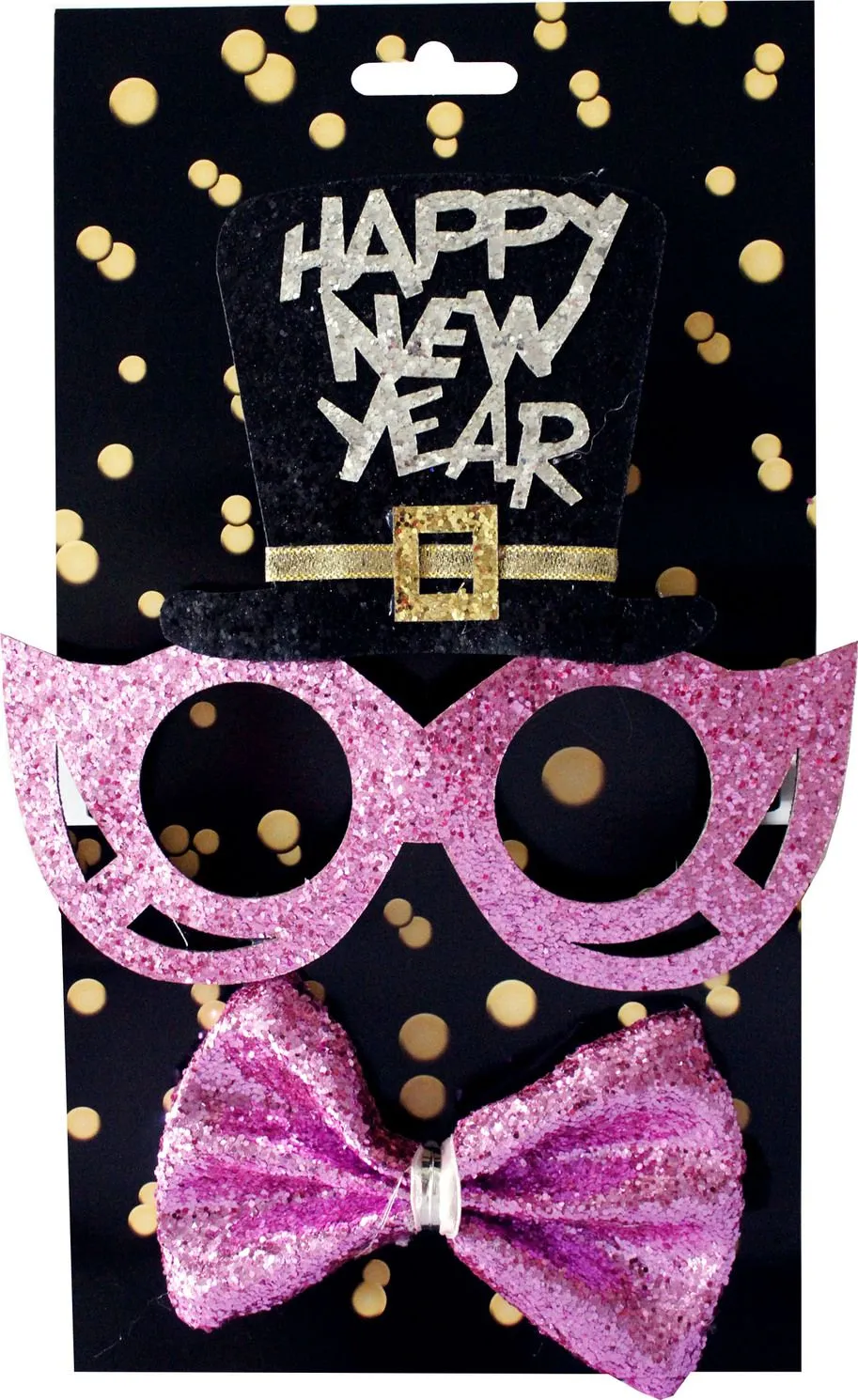 Набор аксессуаров Модный маска со шляпой 16.5х15.5см и бабочка 11.5х7.5см