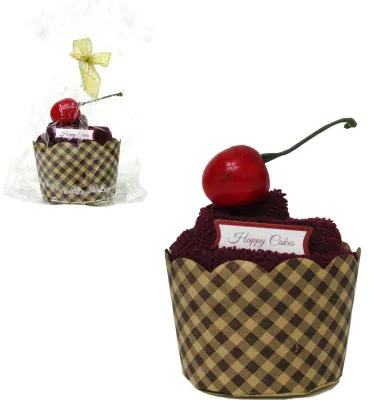 Полотенце Пирожное размер 30х30см 100% хлопок, плотность 400гр/м2 Вес 40гр п/у