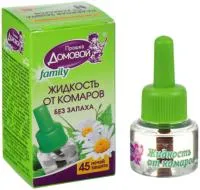 Жидкость ДОМОВОЙ ПРОШКА 45 ночей для фумигатора от комаров Ультра сила