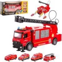 Игровой набор Парковка Beboy 4 автомобиля,  свет/звук эффекты, подвижные элементы Размер: 31х11х9см