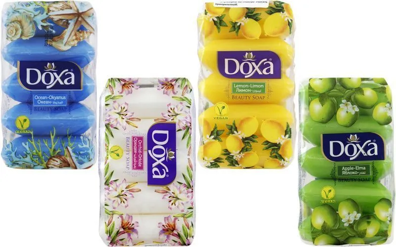 Мыло DOXA Экопак 5шт х 60гр 