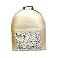 Рюкзак CENTRUM Хамелеон 35х29.5х14см золот. экокожа пайетки