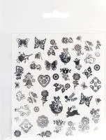 Пасхальный набор наклеек Серебрянные узоры №2 /Крашенка