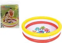 Бассейн надувной Монстры с 3 кольцами d99х23см 88,5л, для детей 3-6 лет