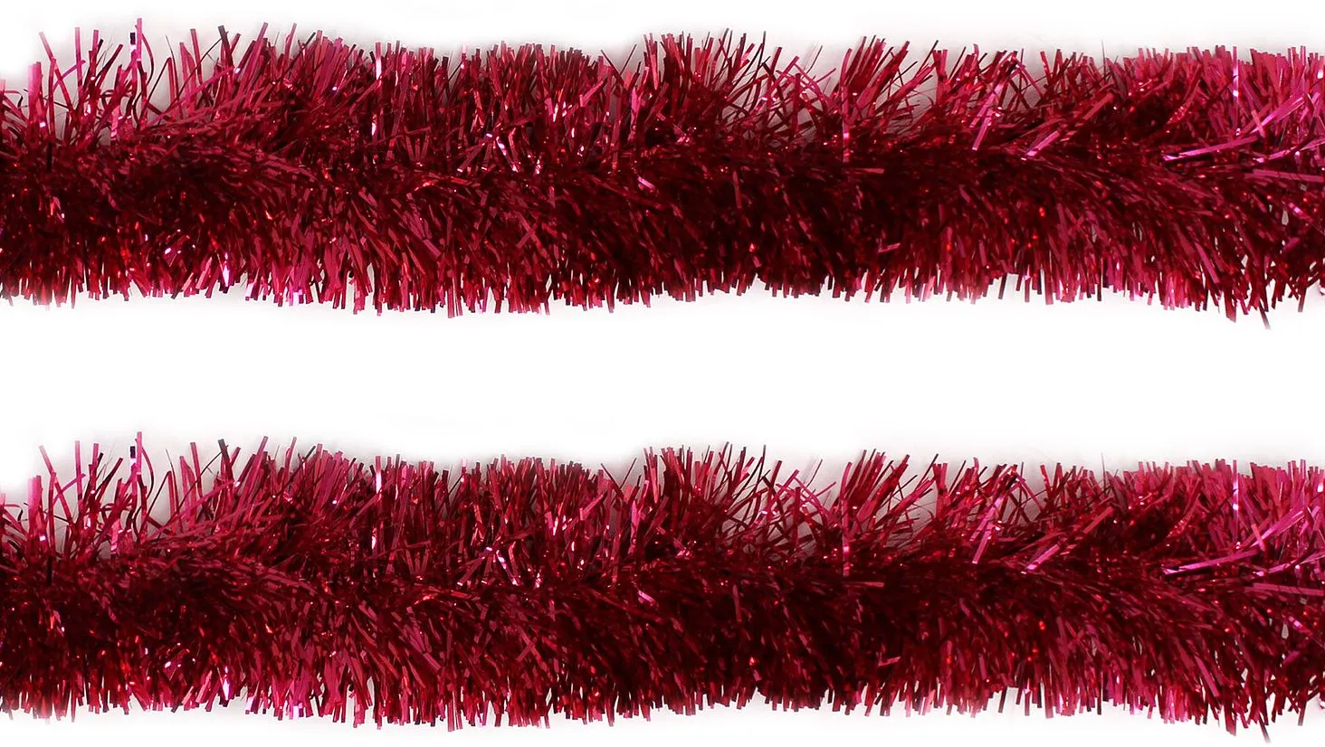 Мишура с коротким ворсом Размер: d5х180см (Цвет: красный)