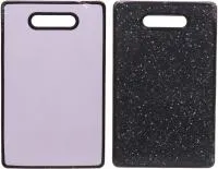 доска разделочная stone 23х37х1см, песок темный, пластиковая