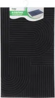 Коврик придверный Комфорт 45х75см черный