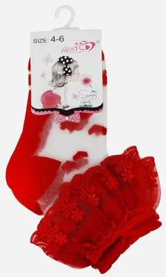 Носки детские капрон (р.1-3 красный)