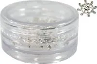 Декор для ногтей АРТ-ДИЗАЙН металлический 10шт. пласт. контейнер (ЦК240459)