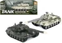 Игрушка радиоуправляемая Танк, свет/звук эффекты, 2 цвета Размер: 37,5х13,5х13см