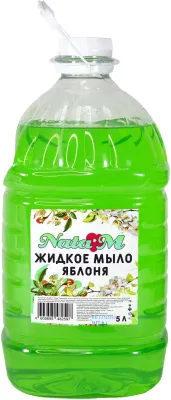 Мыло жидкое NataM 5л (Яблоня)