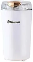 Кофемолка SAKURA 250Вт загрузка до 100г белая