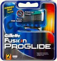 Кассеты сменные GILLETTE Fusion ProGlide 2шт
