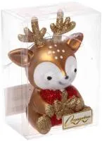 Ёлочная игрушка Весёлый оленёнок 8х5.5х11.5см