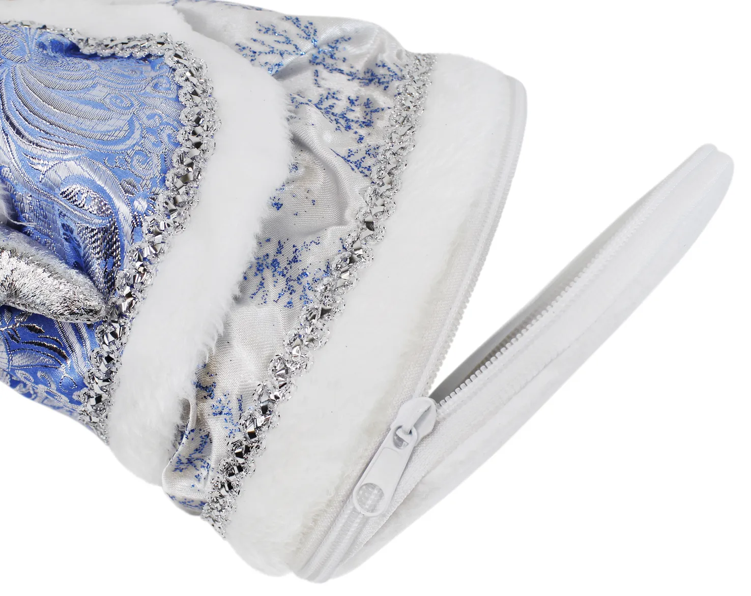 Украшение новогоднее Снегурочка Размер: 20х20х35см Цвет: Голубой