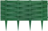 Ограждение садовое Ива 25смх2.4м хаки