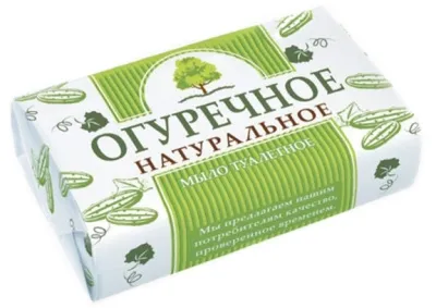 Мыло туалетное Рецепты чистоты 180г НН (Огуречное // 11000377)