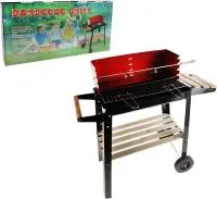 Барбекю со столешницой 23х43х87см на колесах