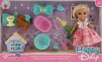 Игровой набор Ветеринарная клиника Куколка 13см, аксессуары Размер: 30х5,5х19см			